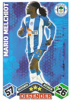 Mario Melchiot Wigan Athletic 2009/10 Topps Match Attax #327